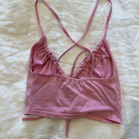 Princess Polly Sin City Crop top - size US 0 - Picture 3 of 5